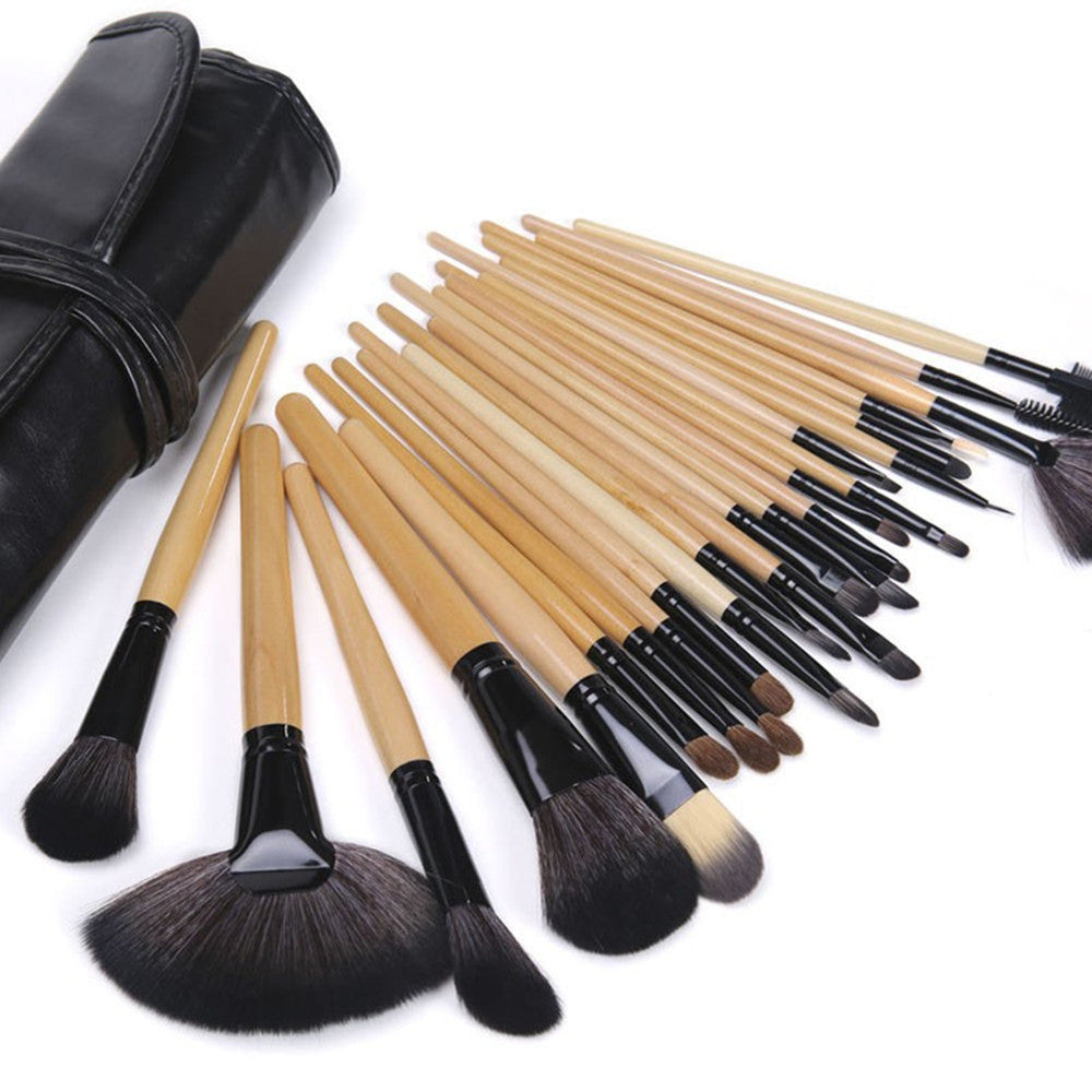 24 Logs Black Makeup Brush Set Brush Beauty Tools Make-up Makeup Brush Set 24 Logs Black Makeup Brush Set Brush Beauty Tools Make-up Makeup Brush Set